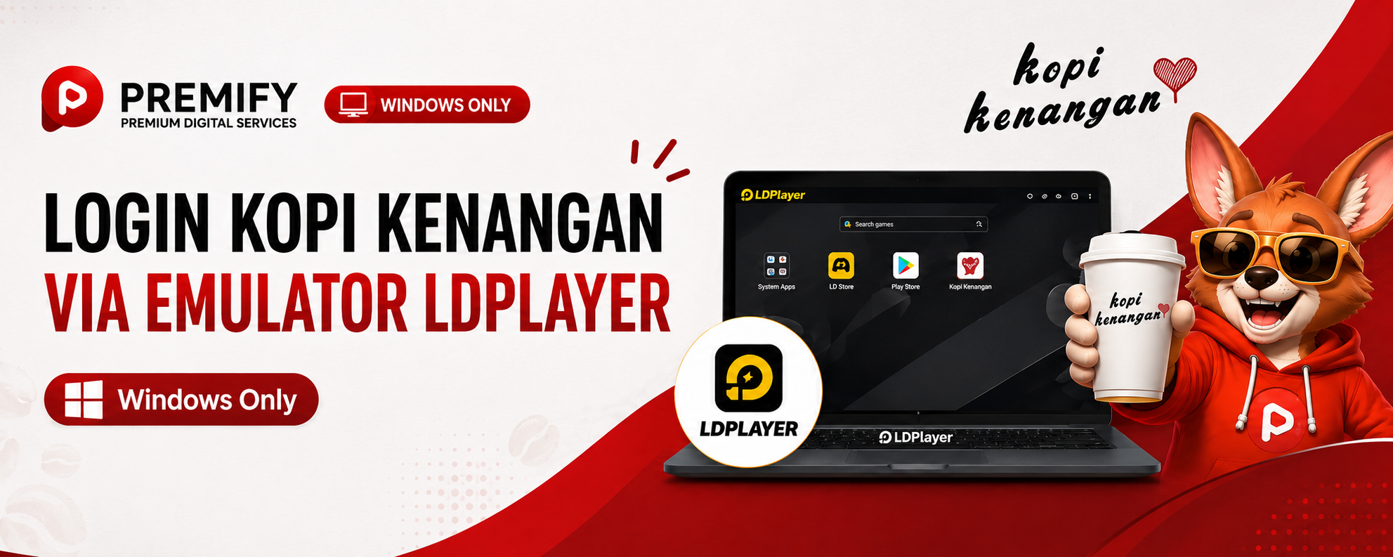 Login Kopi Kenangan via Emulator LDPlayer (Windows Only)