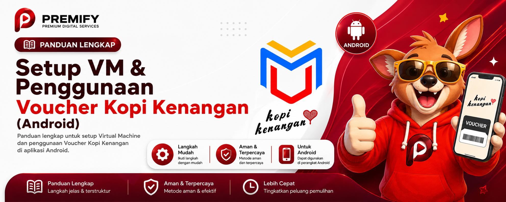 Panduan Lengkap Setup VM & Penggunaan Voucher Kopi Kenangan (Android)