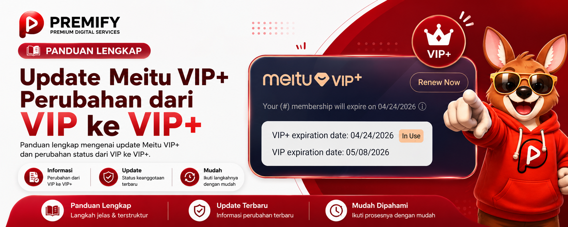 Update Meitu: VIP Sekarang Jadi VIP+? Ini Penjelasannya